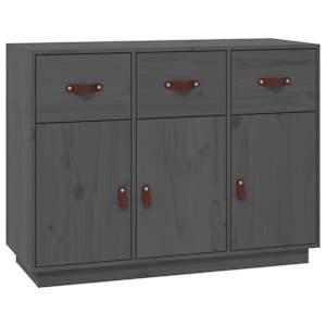 vidaXL puhvetkapp, hall, 100x40x75 cm, t&auml;ism&auml;nnipuit