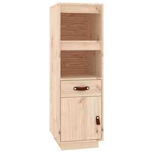 Skříň highboard 34 x 40 x 108,5 cm masivní borové dřevo - obrázek 2