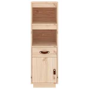 Skříň highboard 34 x 40 x 108,5 cm masivní borové dřevo - obrázek 5
