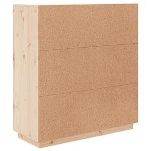 Skříň highboard 100x40x108,5 cm masivní borové dřevo - obrázek 9