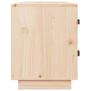 Lavice s botníkem 100 x 34 x 45 cm masivní borové dřevo - obrázek 8