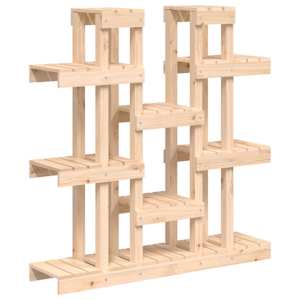 vidaXL taimealus, 104,5 x 25 x 109,5 cm, m&auml;nnipuit