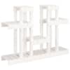 vidaXL taimealus, valge, 104,5x25x77,5 cm, m&auml;nnipuit