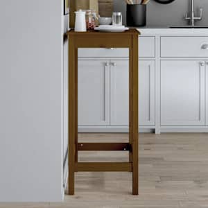 vidaXL Baarip&ouml;yt&auml; hunajanruskea 50x50x110 cm t&auml;ysi m&auml;nty