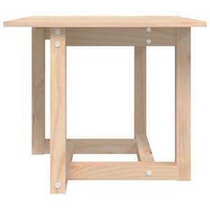 Konferenční stolek 50 x 50 x 45 cm masivní borové dřevo - obrázek 3
