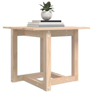 Konferenční stolek 50 x 50 x 45 cm masivní borové dřevo - obrázek 5