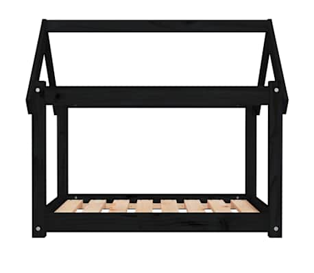 VidaXL Cama Para Perros Madera Maciza Pino Marrón Miel 70x50x62 Cm