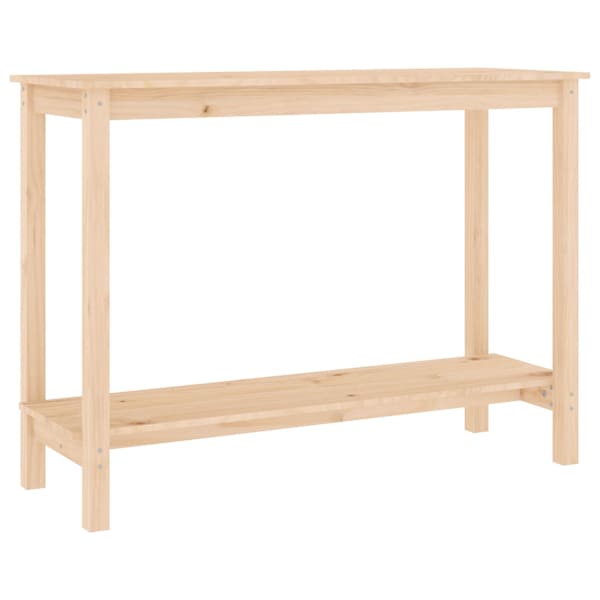 vidaXL konsoollaud, 110x40x80 cm, m&auml;nnipuit