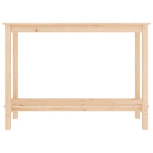 Konzolový stolek 110x40x80 cm masivní borové dřevo - obrázek 3