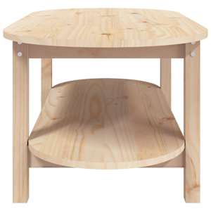Konferenční stolek 110 x 55 x 45 cm masivní borové dřevo - obrázek 6