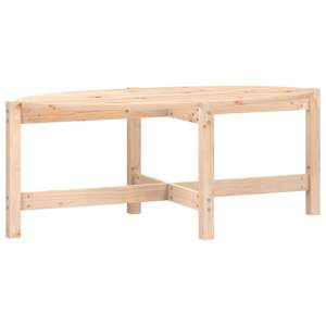 Konferenční stolek 118 x 63 x 45 cm masivní borové dřevo - obrázek 2