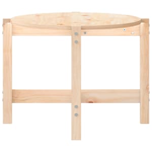 Konferenční stolek 118 x 63 x 45 cm masivní borové dřevo - obrázek 6