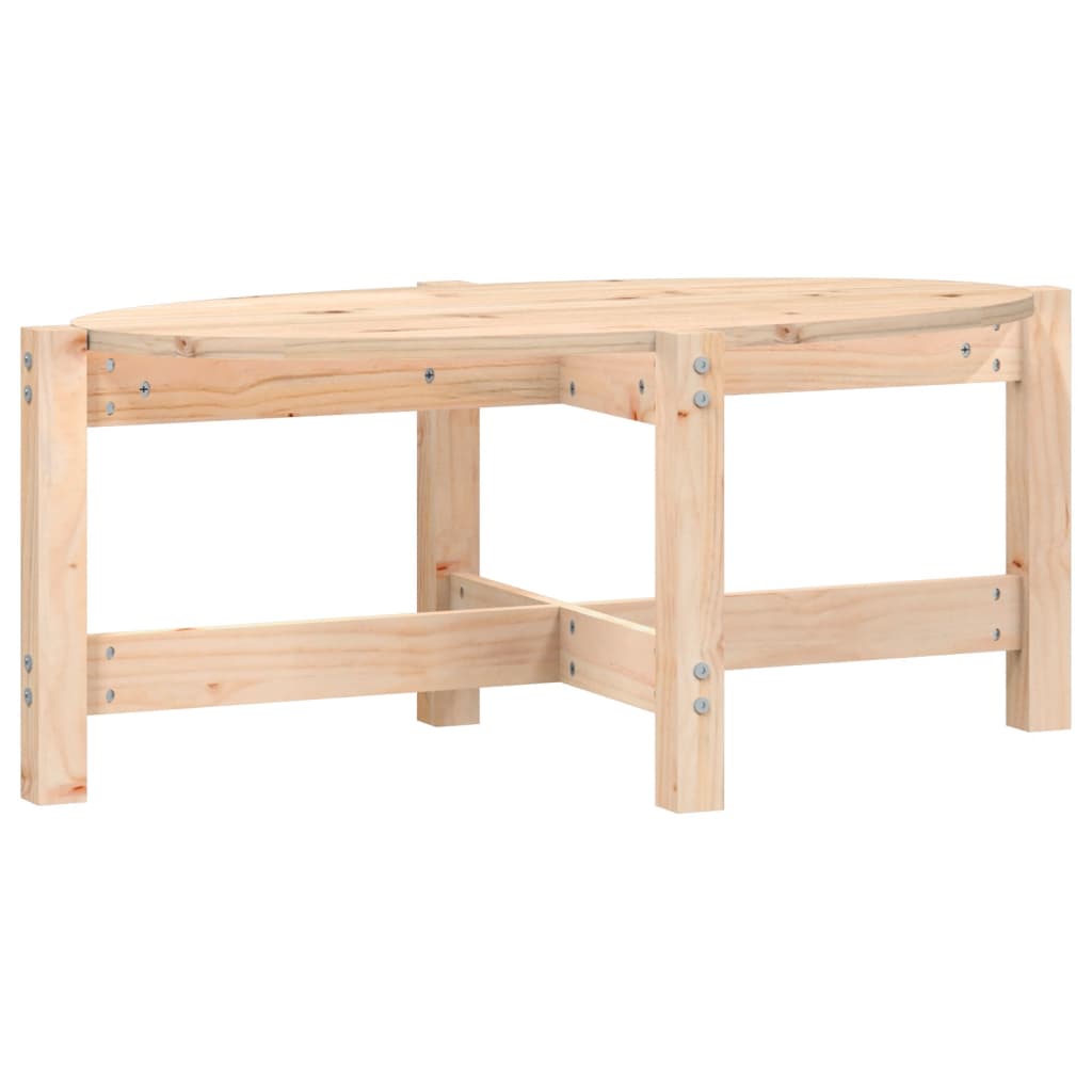 Thumbnail - vidaXL Couchtisch 87x48x35 cm Massivholz Kiefer