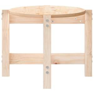 Konferenční stolek 87 x 48 x 35 cm masivní borové dřevo - obrázek 6