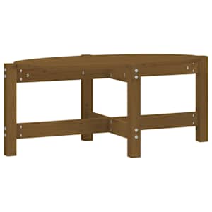 Konferenční stolek medově hnědý 87x48x35 cm masivní borovice - obrázek 2
