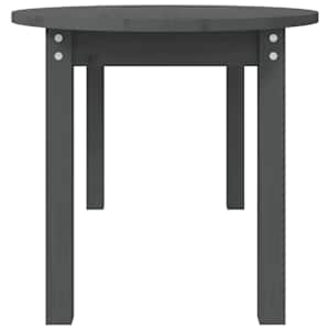 Konferenční stolek šedý 110 x 55 x 45 cm masivní borové dřevo - obrázek 7