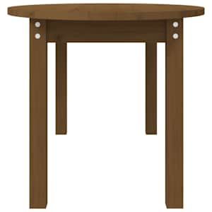 Konferenční stolek medově hnědý 110x55x45 cm masivní borovice - obrázek 7