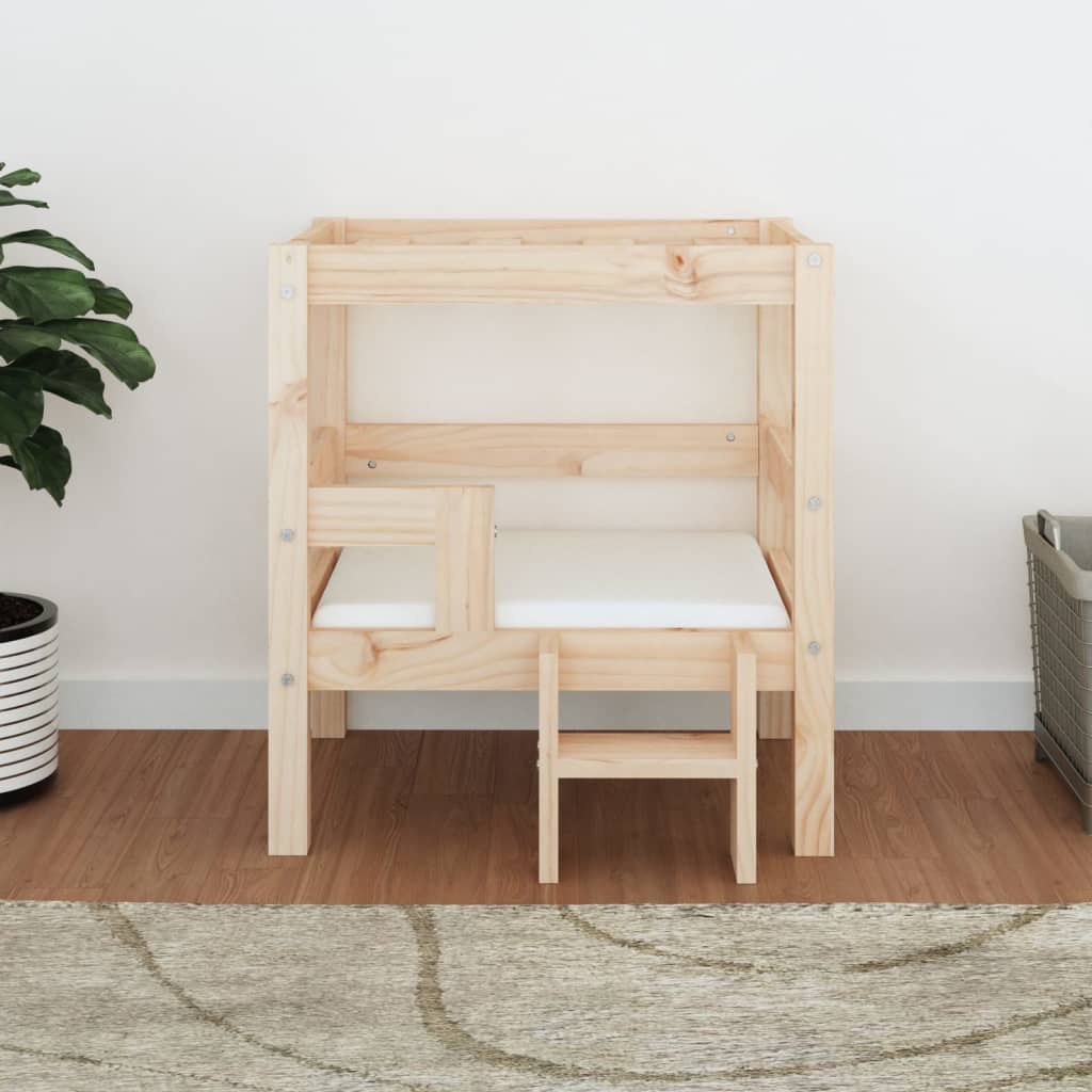 Cuccia Per Cani 55,5x53,5x60 Cm In Legno Massello Di Pino VidaXL 14 width=274