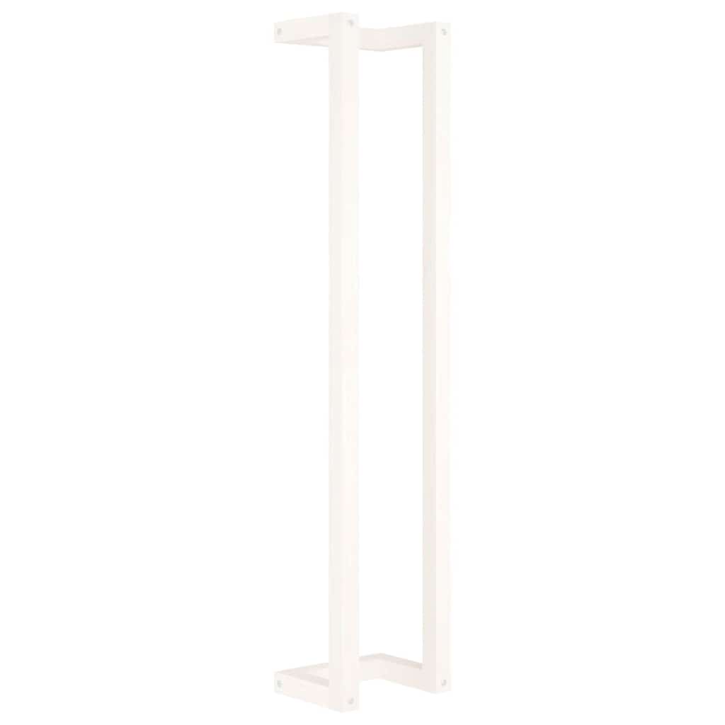 Porte-serviettes En Pin Massif – Étagère Murale Salle De Bain 23x18x60 Cm – Design Sobre Et Naturel