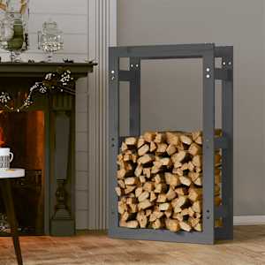 vidaXL &Rho;&alpha;&phi;&iota;έ&rho;&alpha; &Kappa;&alpha;&upsilon;&sigma;ό&xi;&upsilon;&lambda;&omega;&nu; &Gamma;&kappa;&rho;&iota; 60x25x100 &epsilon;&kappa;. &alpha;&pi;ό &Mu;&alpha;&sigma;ί&phi; &Xi;ύ&lambda;&omicron; &Pi;&epsilon;ύ&kappa;&omicron;&upsilon;