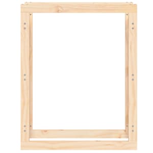 Stojan na dřevo 80 x 25 x 100 cm masivní borovice - obrázek 5