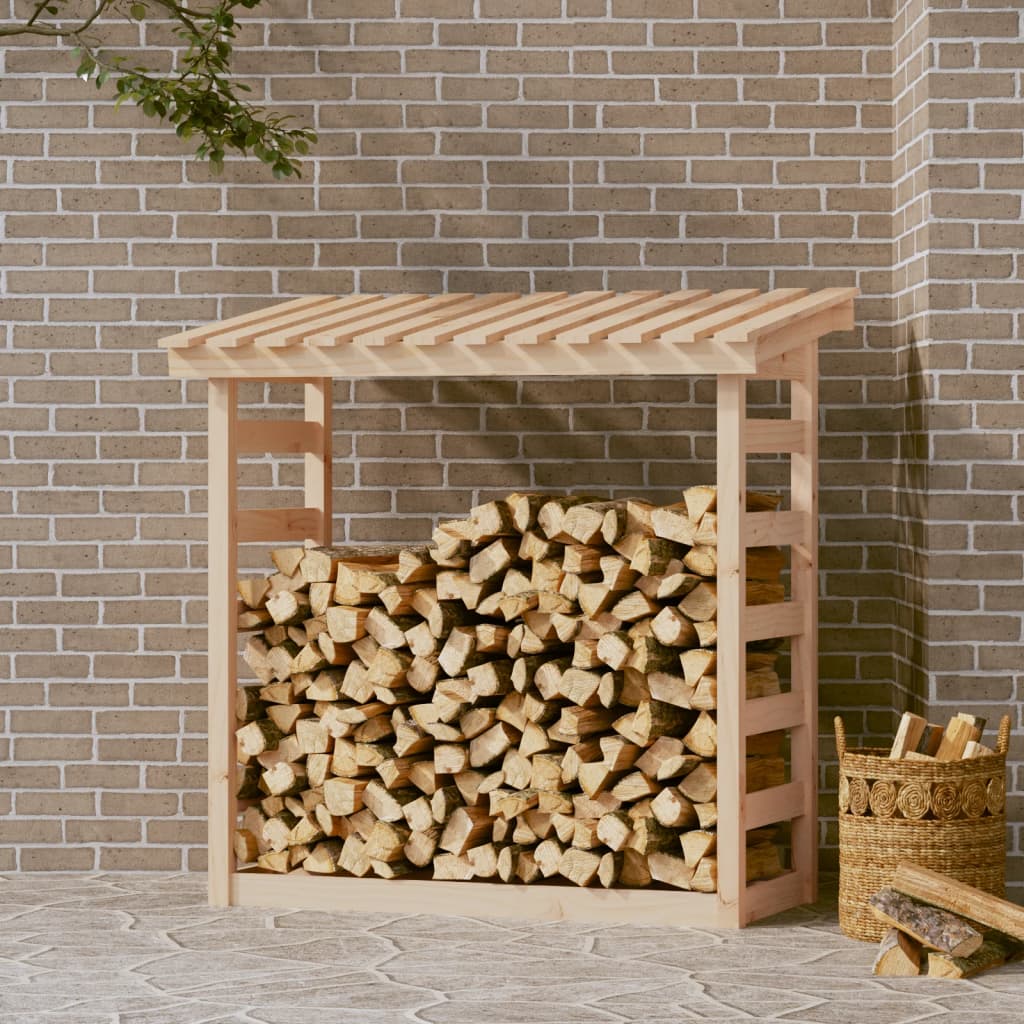 Stalak za drva za ogrjev 108×64,5×110 cm od masivne borovine Dom i vrt Naručite namještaj na deko.hr