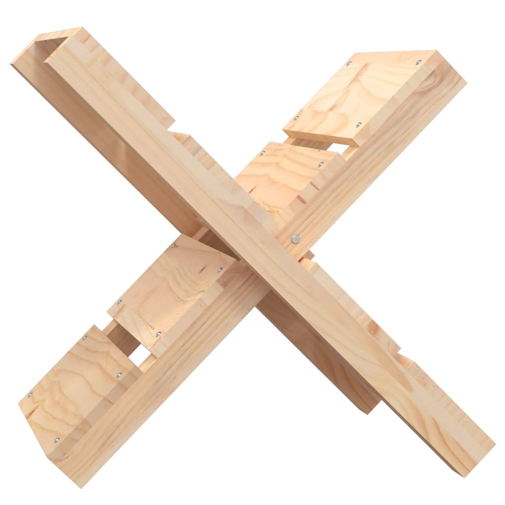 Suport pentru bușteni 47×39,5×48 cm lemn masiv de pin