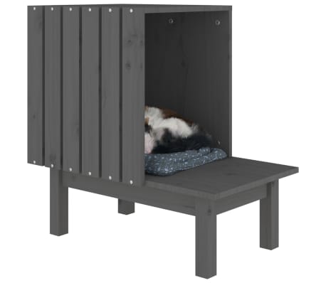 Vidaxl Kattenhuis - met - houten - poten - 41 - cm - zeegras - Vergelijk prijzen