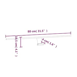 LED zrcadlové svítidlo 7,5 W teplé bílé 80 cm 3 000 K - obrázek 6