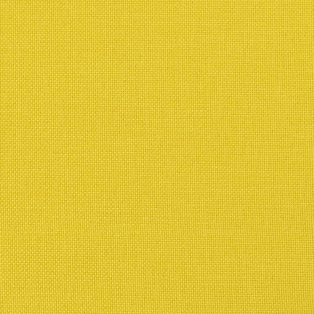 Fotoliu cu ridicare, galben, material textil