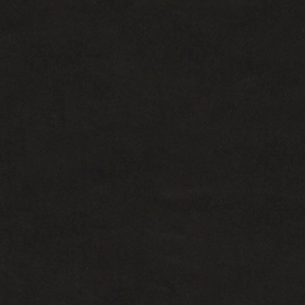 Lavička čierna 80x45x60 cm zamat