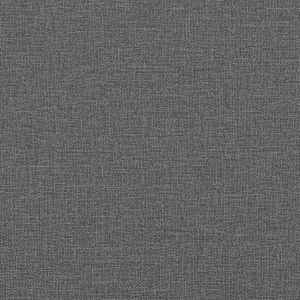 Lavice tmavě šedá 110 x 45 x 60 cm samet - obrázek 6