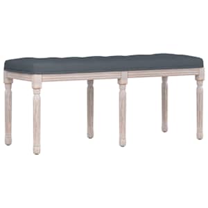 vidaXL pink, tumehall, 110x40x49 cm, samet