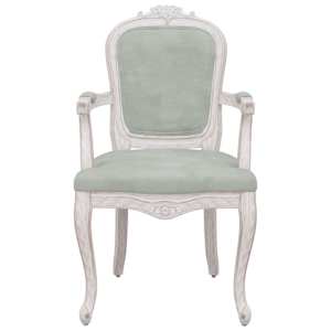 vidaXL spisebordsstol 62x59,5x100,5 cm velour lysegr&aring;