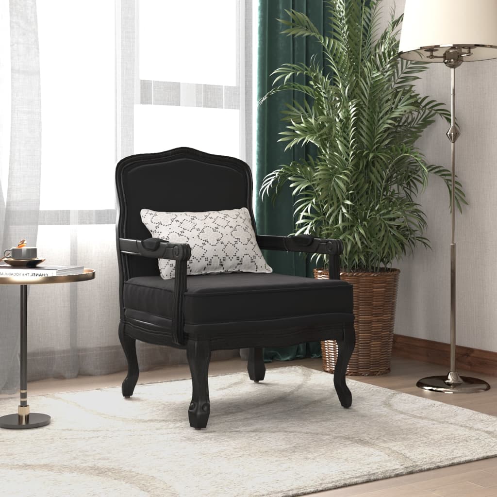 Sessel Schwarz 64x64x90 cm Samt kaufen