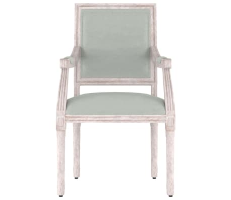 vidaXL Sessel Hellgrau 54x59x99 cm Samt