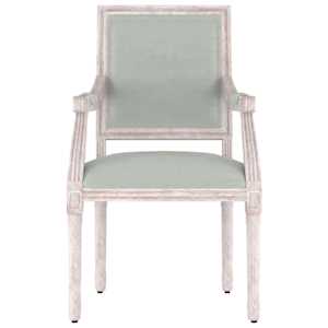 vidaXL Sessel Hellgrau 54x59x99 cm Samt