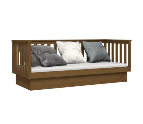 vidaXL Tagesbett Honigbraun 90x190 cm Massivholz Kiefer