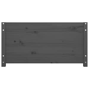Válenda šedá 90 x 200 cm masivní borové dřevo - obrázek 9