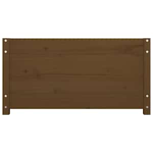 Válenda medově hnědá 90 x 200 cm masivní borové dřevo - obrázek 9