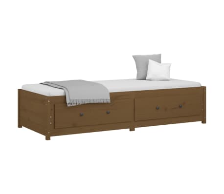 vidaXL Tagesbett Honigbraun 90x190 cm Massivholz Kiefer
