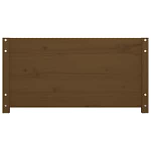 Válenda medově hnědá 90 x 190 cm Single masivní borové dřevo - obrázek 9