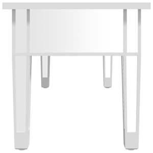 Zrcadlový konferenční stolek 106x45x45 cm kompozitní dřevo sklo - obrázek 8