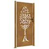 vidaXL aiav&auml;rav 100 x 200 cm corten terasest, puudisainiga