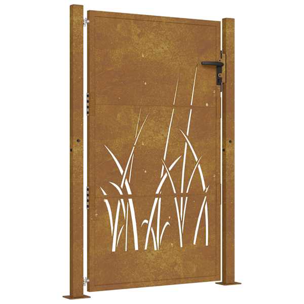 vidaXL aiav&auml;rav 100 x 150 cm corten terasest murukujundusega