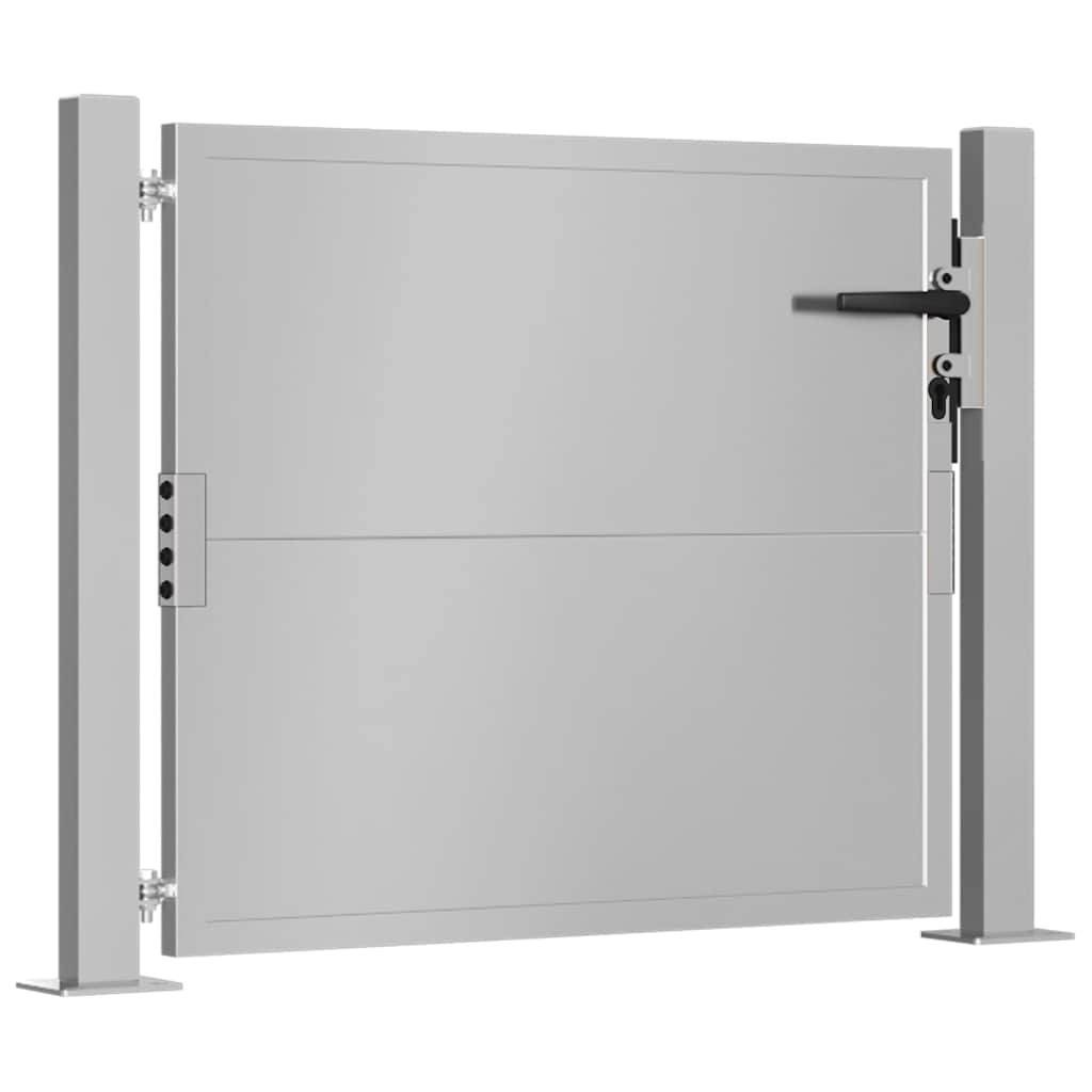 vidaXL Poort 105x105 cm cortenstaal afbeelding