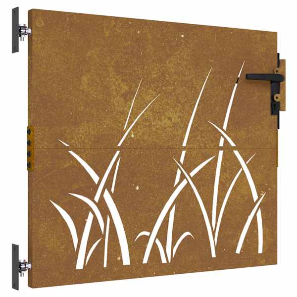 vidaXL aiav&auml;rav 85 x 75 cm corten terasest murukujundusega