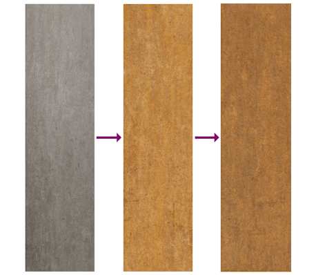 Cancello Giardino VidaXL 105x180cm Acciaio Corten Design Erba - Con Serratura - Foto 7