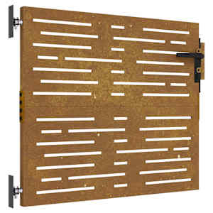 vidaXL aiav&auml;rav 85 x 75 cm corten terasest kandiline disain