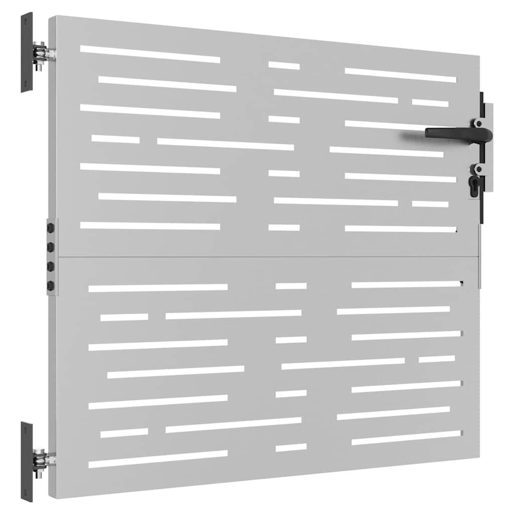 vidaXL Poort 85x100 cm vierkant cortenstaal afbeelding